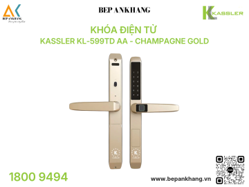 Khóa điện tử Kassler KL-599TD AA - Champagne Gold
